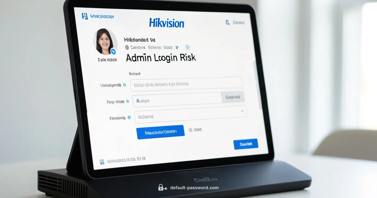 Secure Hikvision Access - Default Password