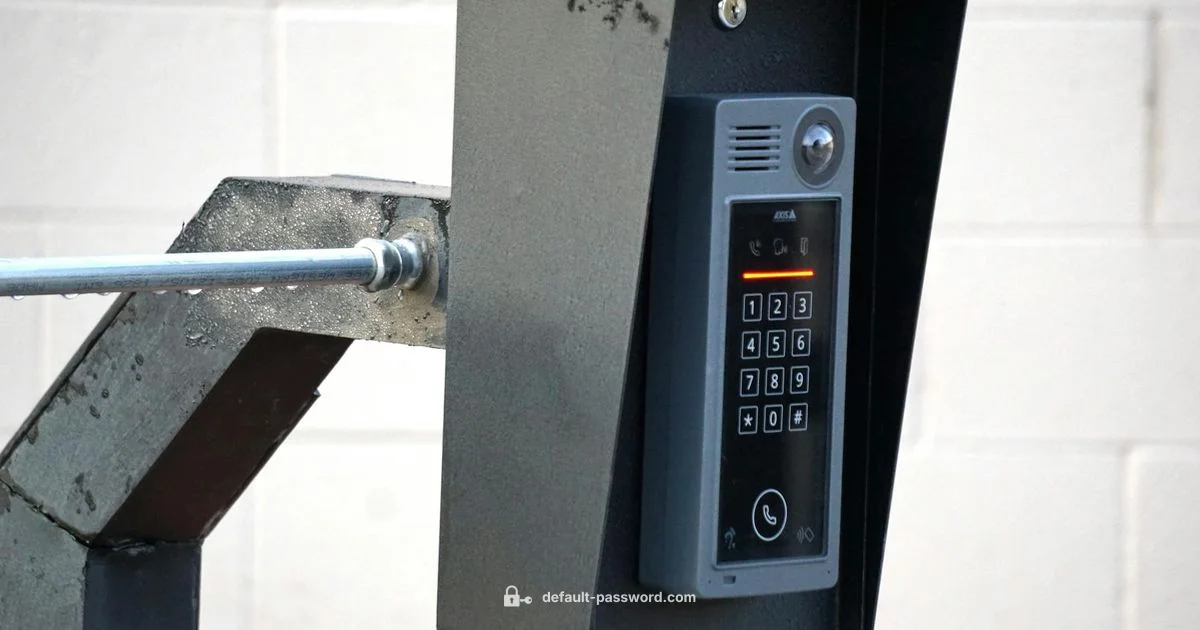 Admin Access Guide - Default Password