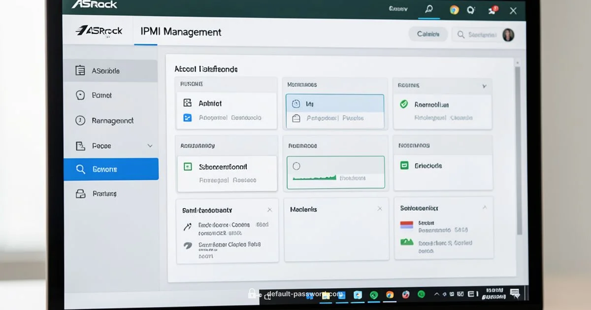 ASRock IPMI Guide - Default Password
