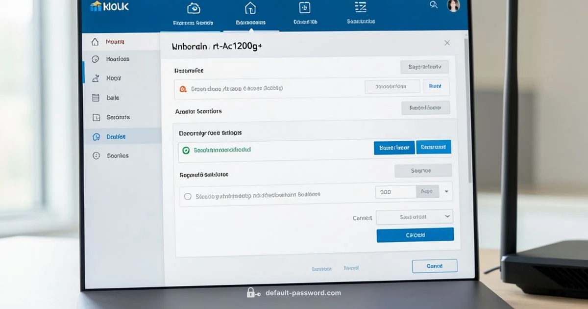 Secure Admin Access - Default Password