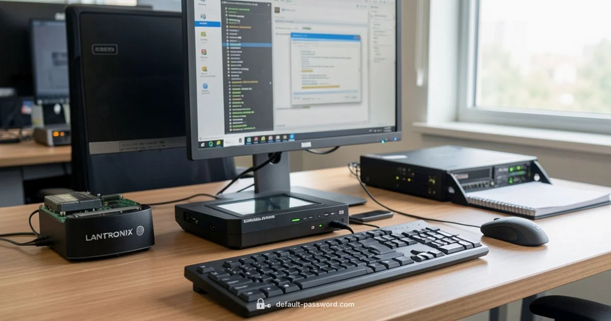 Lantronix Security Basics Lantronix Security Basics - Default Password