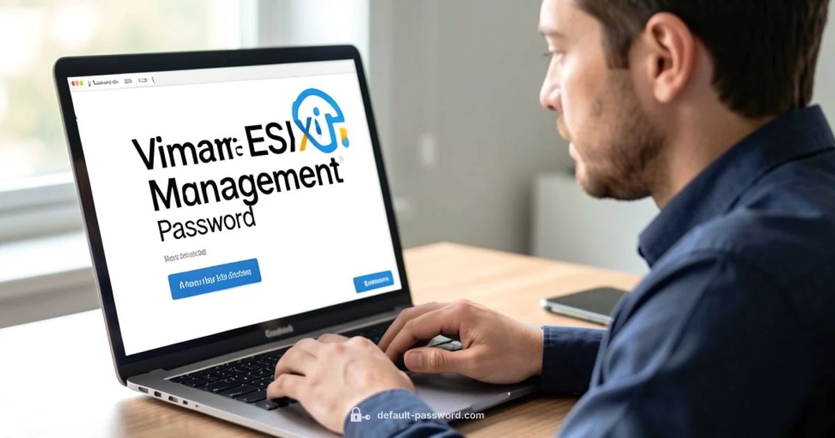 ESXi Root Password - Default Password