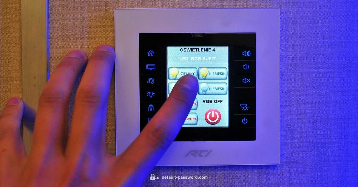 Secure Admin Access - Default Password