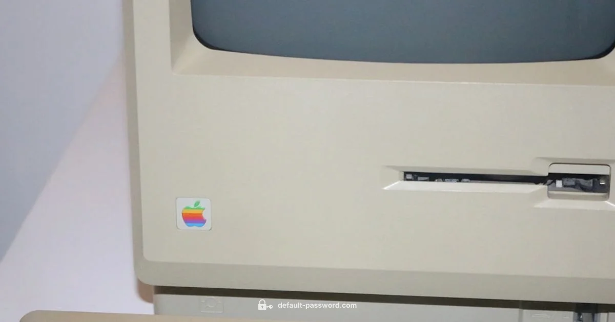 Mac Admin Password - Default Password