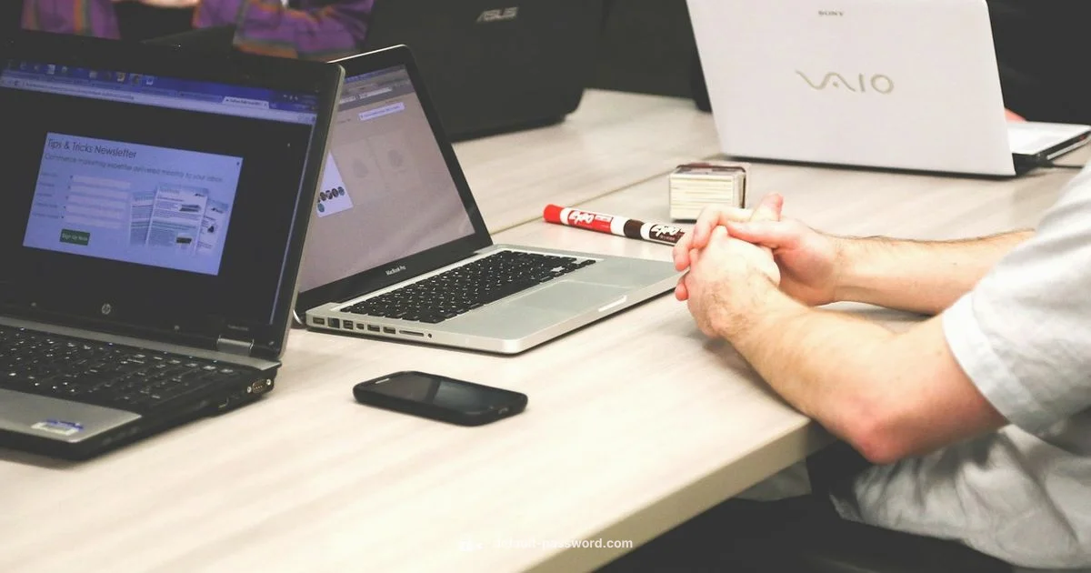 PIN vs Password - Default Password