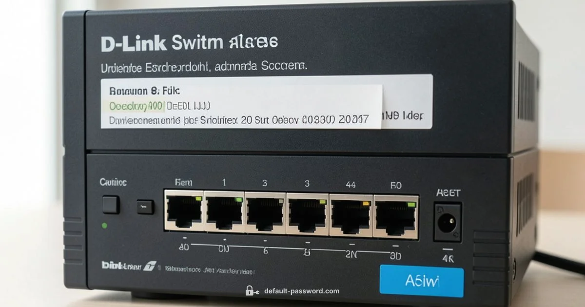D-Link IP Access - Default Password