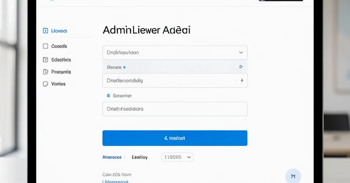 Default Password Setup