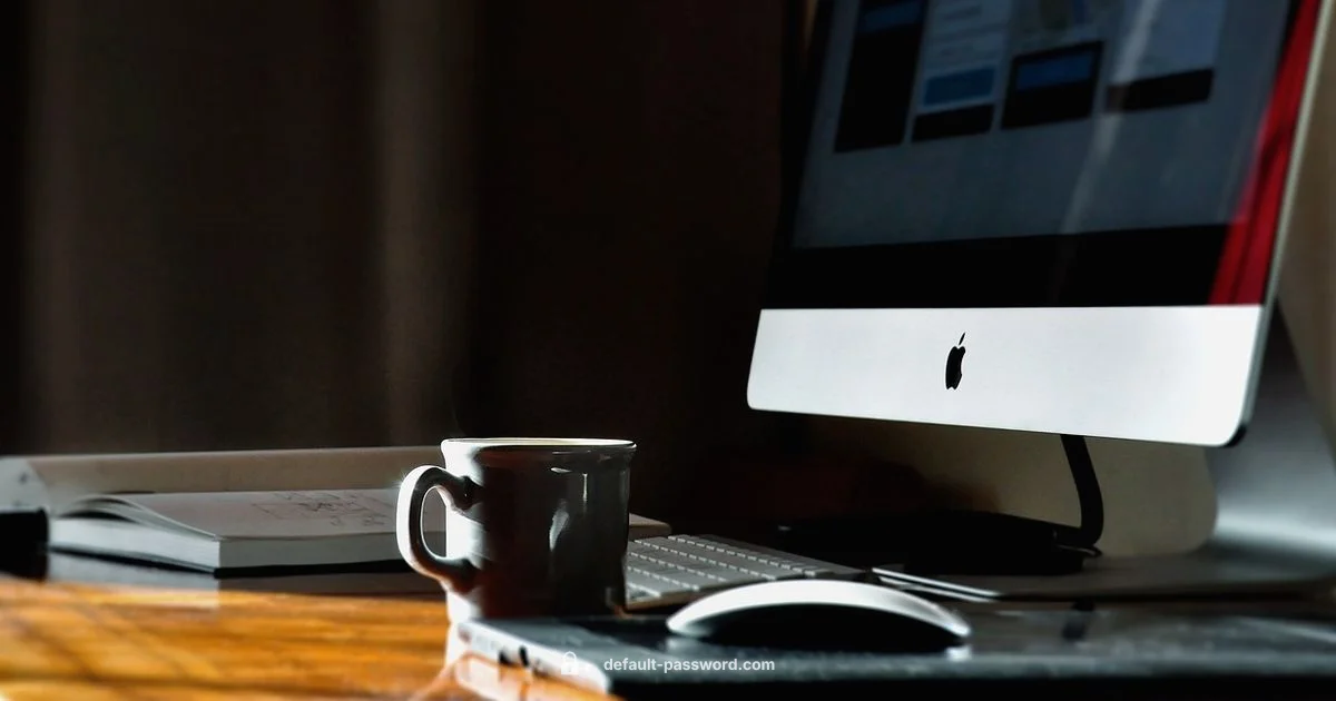 Secure Admin Access - Default Password