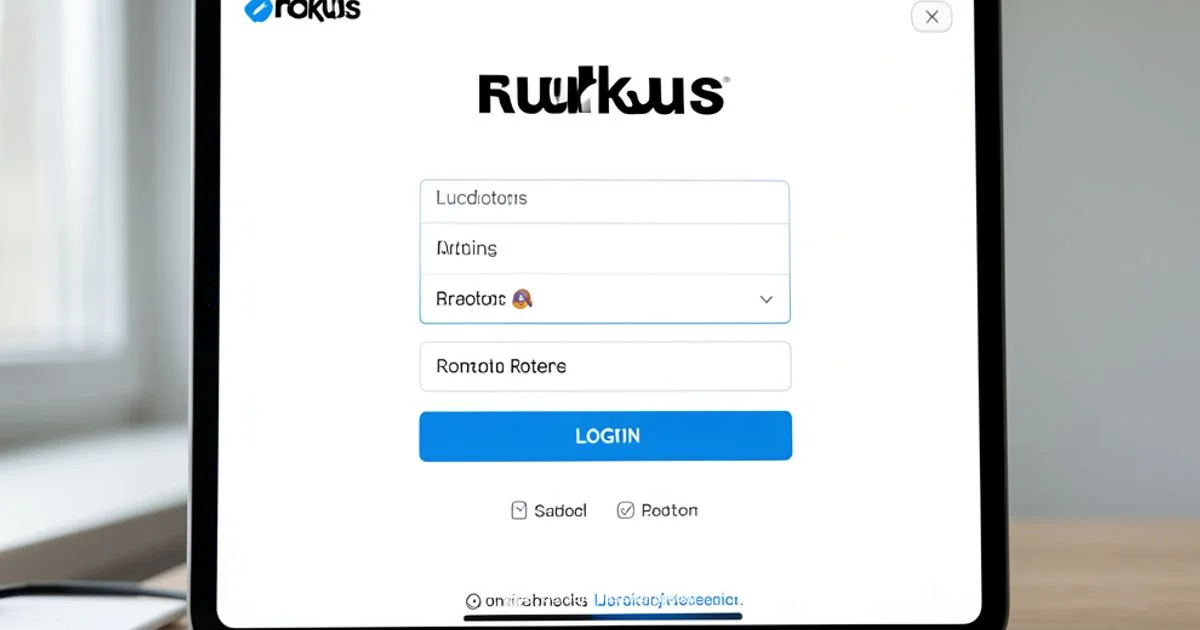Ruckus Login Guide - Default Password