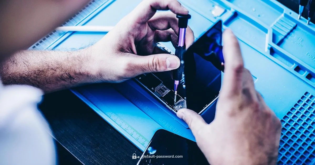 iOS Password Manager iOS Password Manager - Default Password