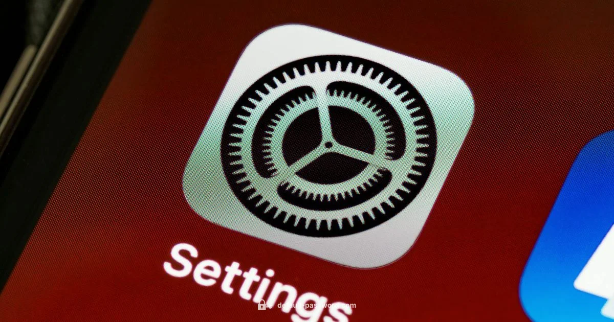 iPhone Password Manager iPhone Password Manager - Default Password