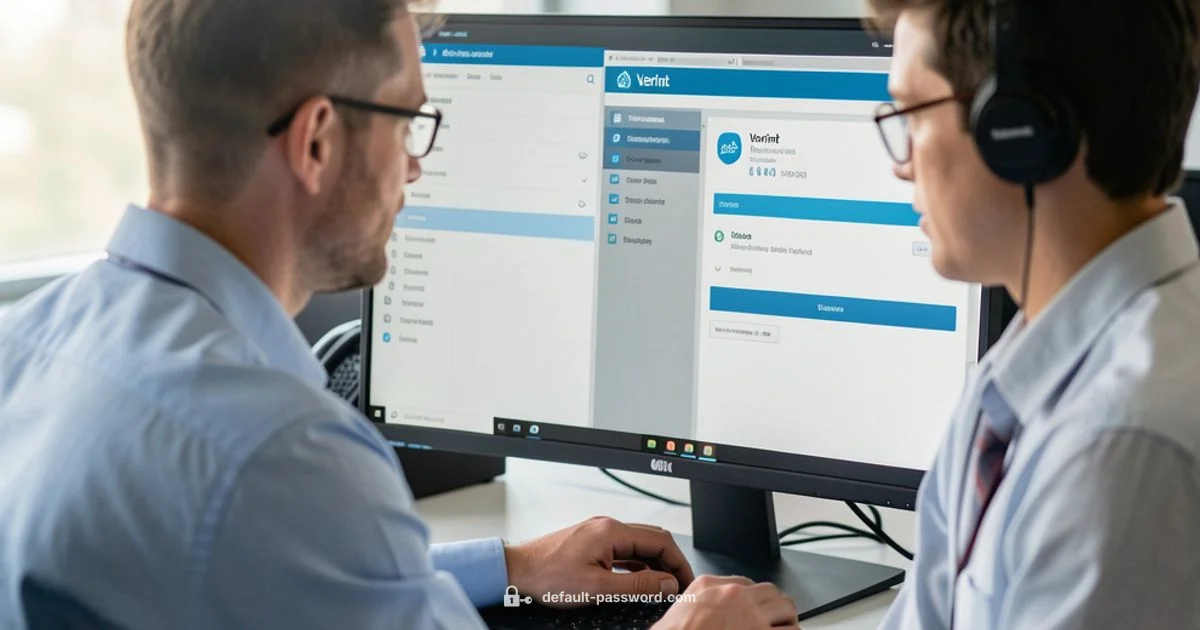 Verint Password Security - Default Password