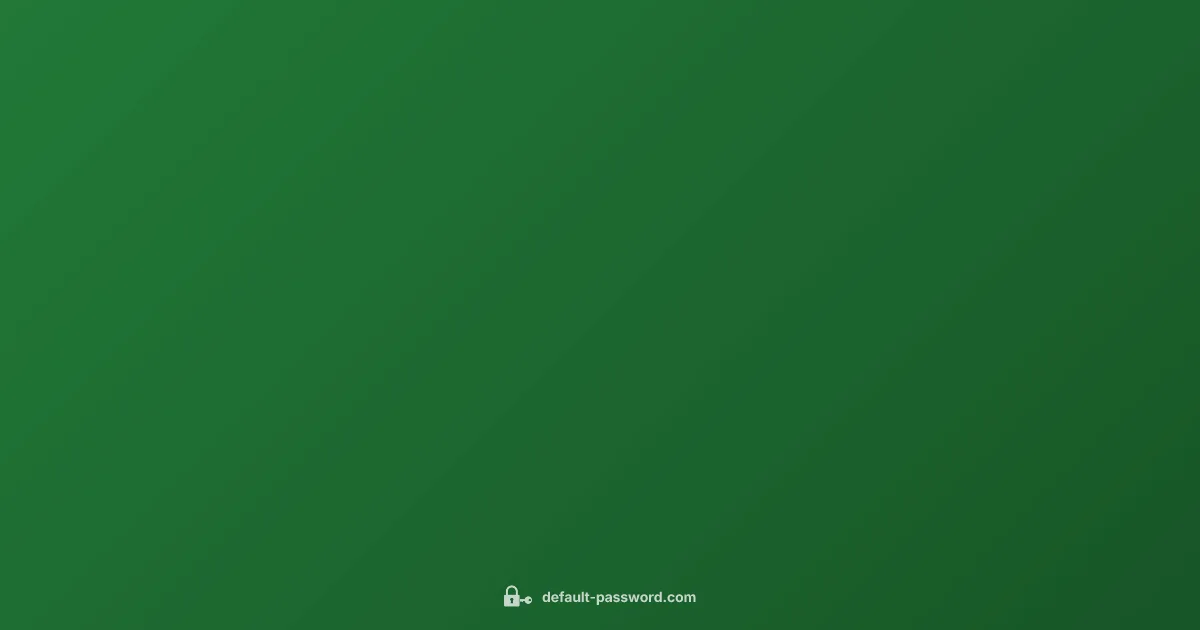 Reset Admin Password Reset Admin Password - Default Password (illustration)