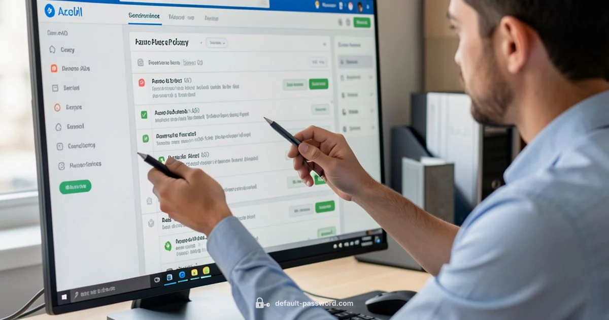 Azure AD Policy Guide - Default Password