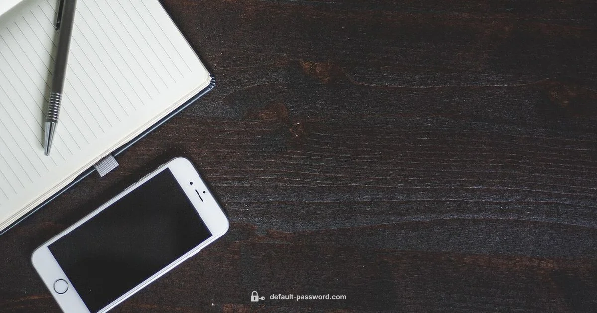 Default Password Risk