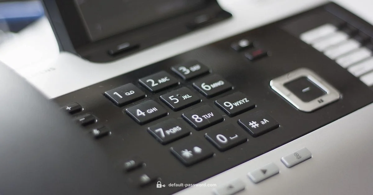 VVX450 Admin Access - Default Password