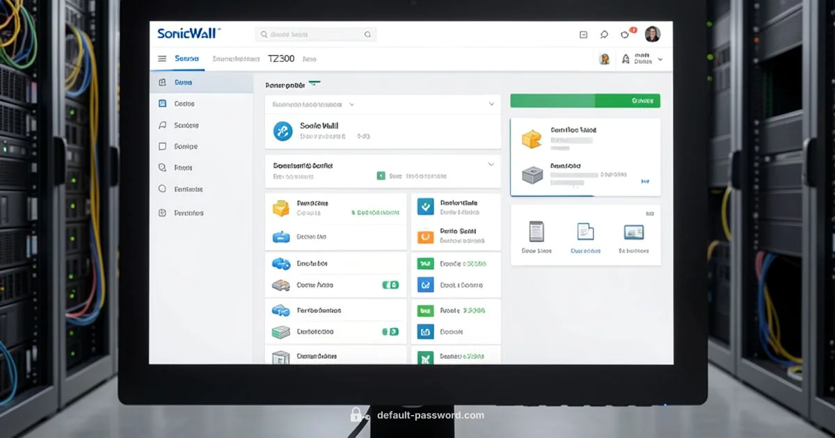 TZ300 Admin Security - Default Password