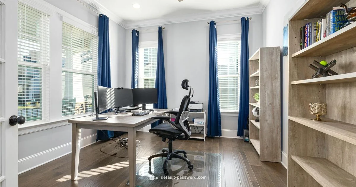 Secure Admin Access - Default Password