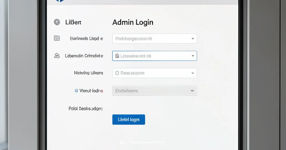 Liebert UPS Security - Default Password