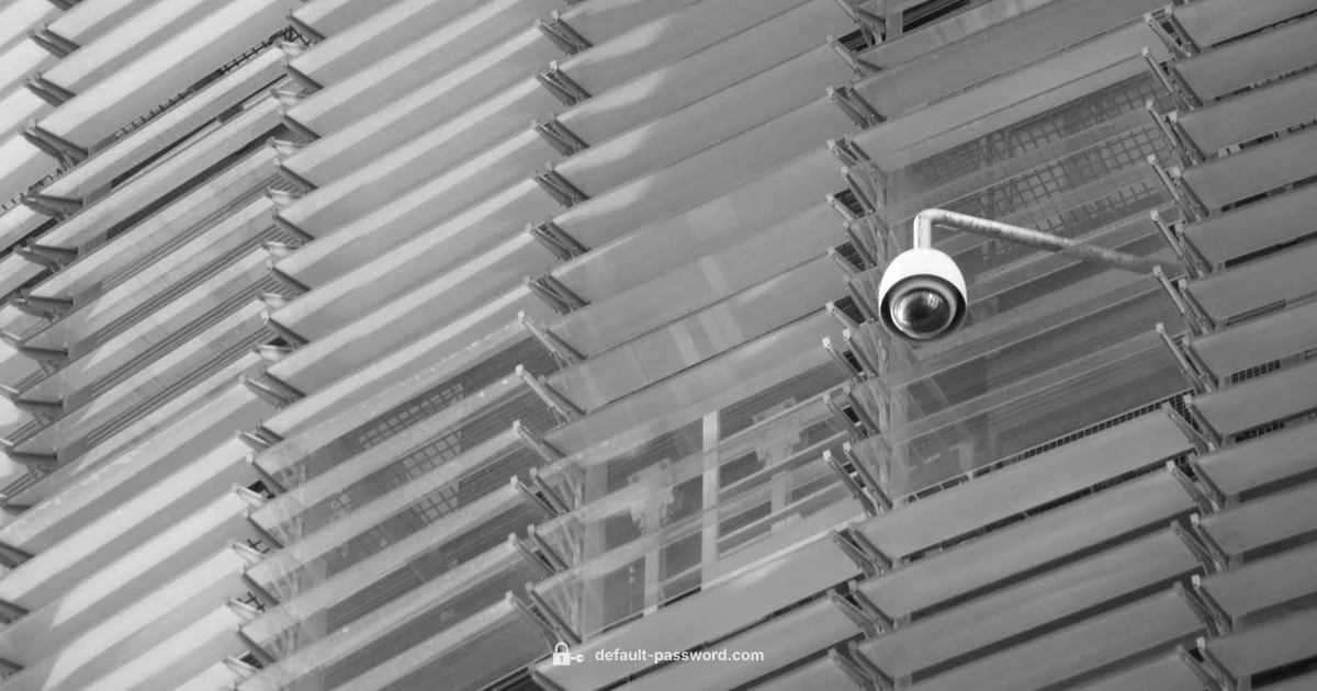 Axis Camera Security - Default Password