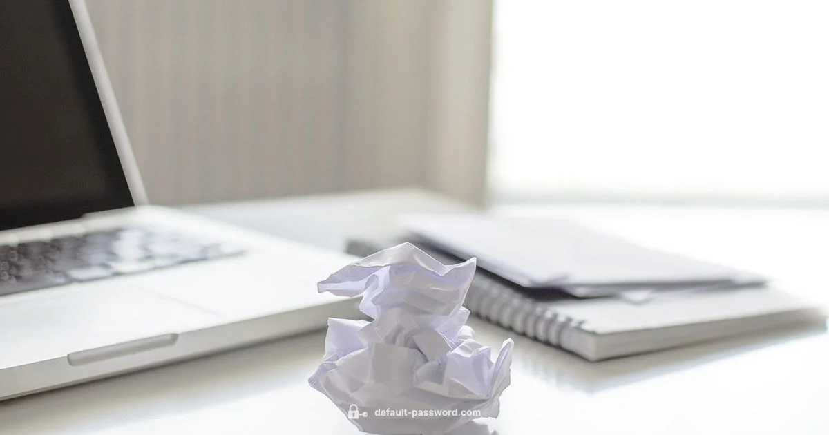 Secure Default Passwords Secure Default Passwords