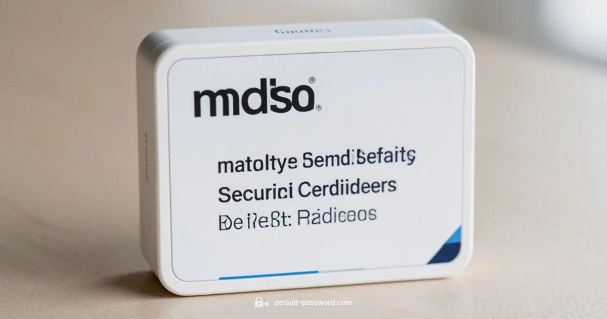 Default Credentials Safety - Default Password