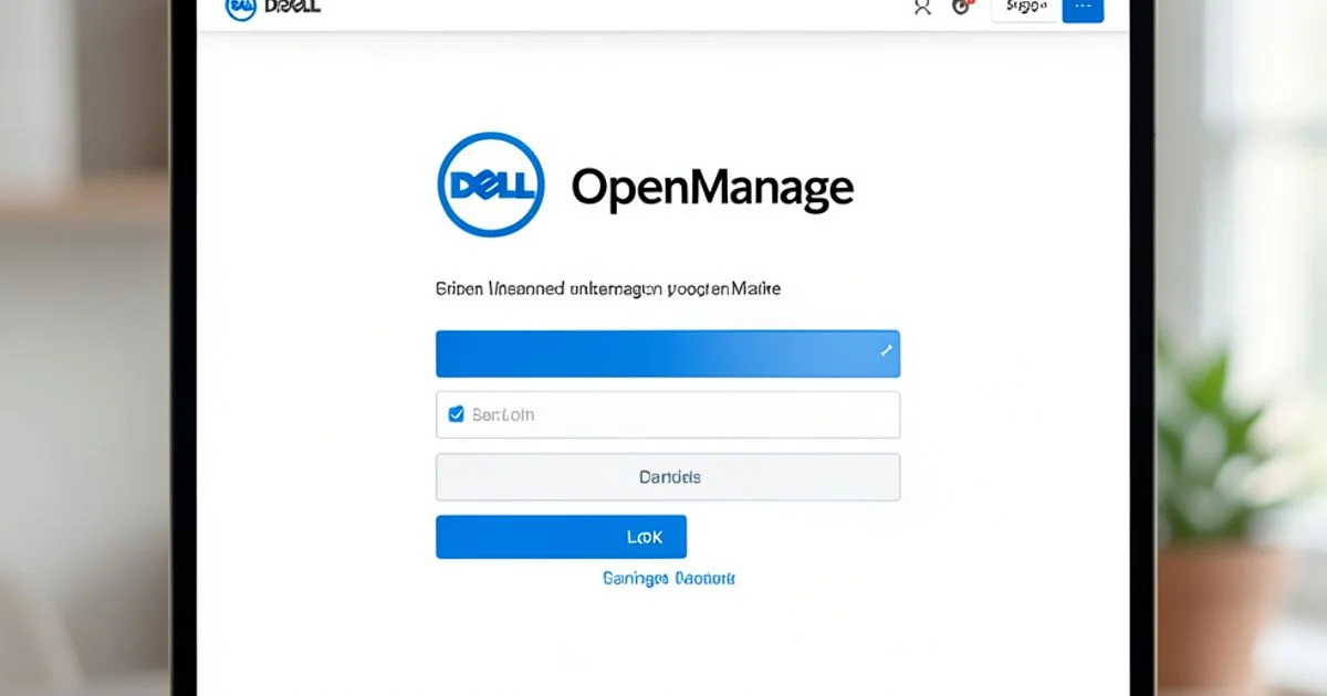 OpenManage Secure Access - Default Password