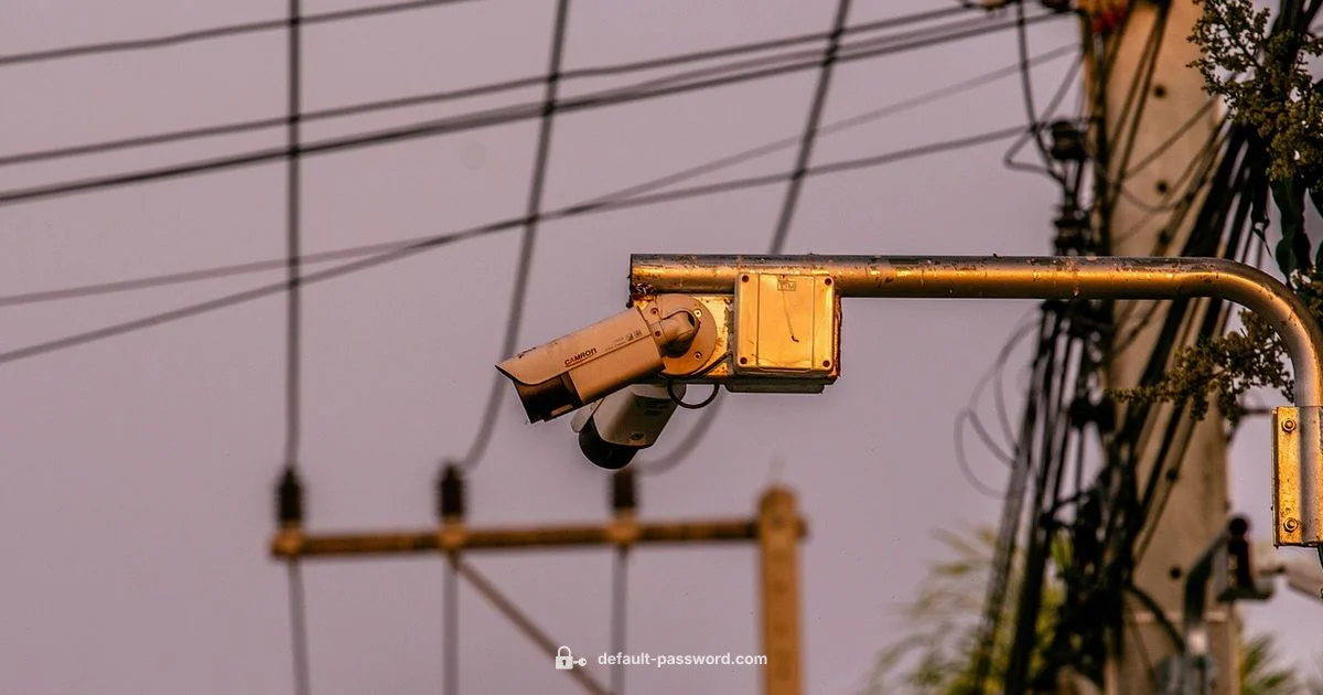 Hanwha Camera Security - Default Password
