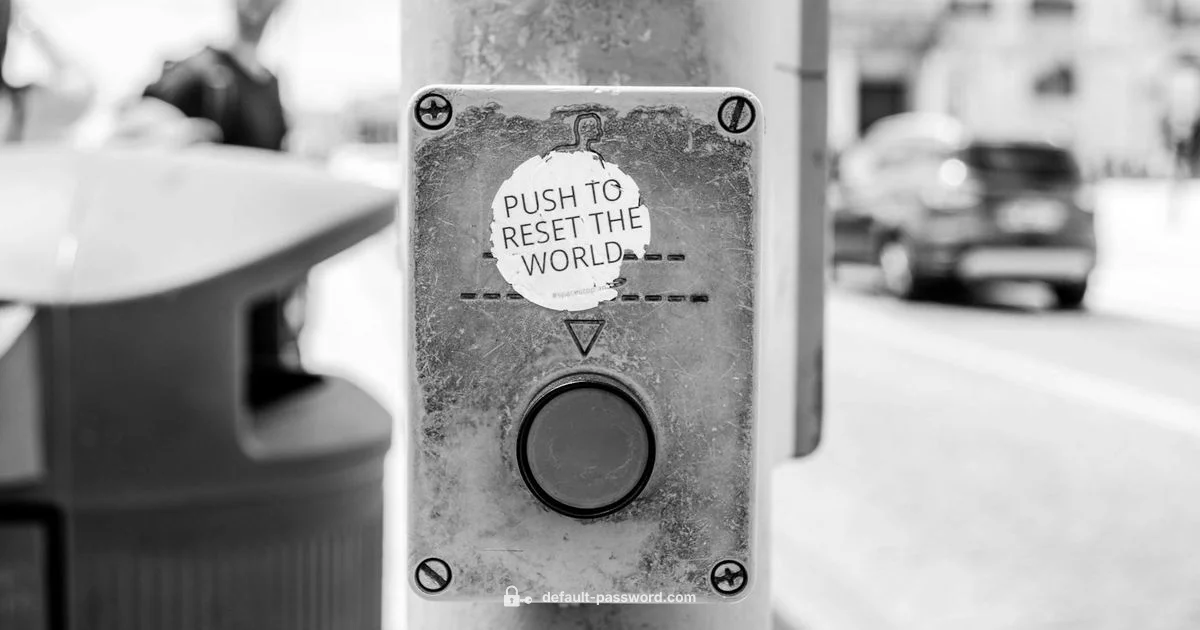 Default Password Reset