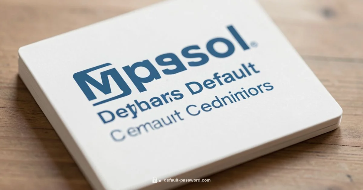 MySQL Default Credentials - Default Password